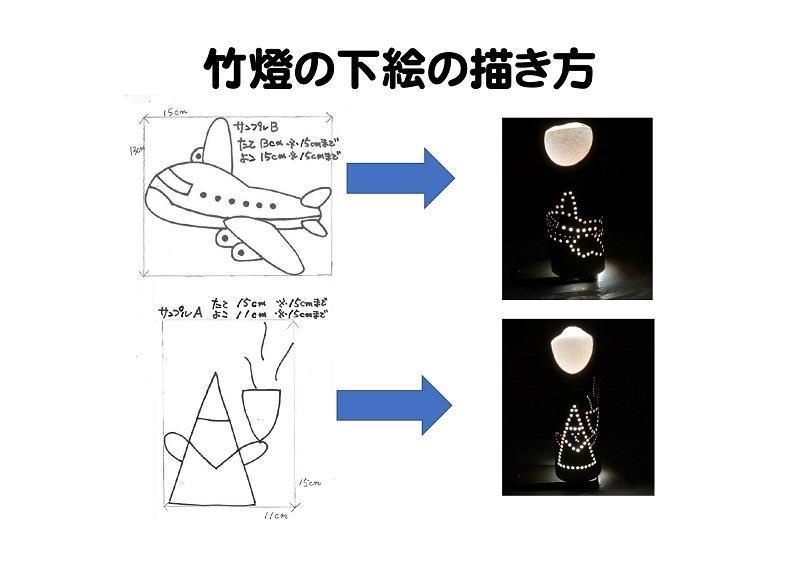 竹燈＆キャンドル作り